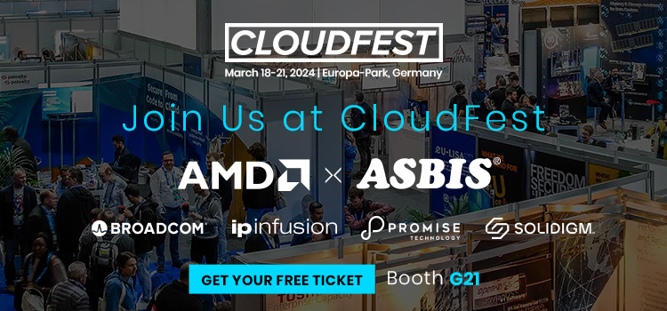 Join ASBIS and AMD at CloudFest 2024 to shape the digital future together  
